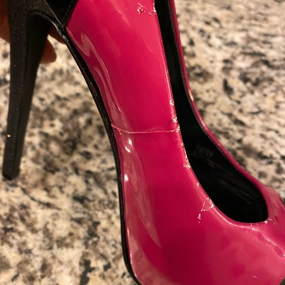 COPY - BCBGeneration PL-Please Magenta Glitter He… - Picture 12 of 13